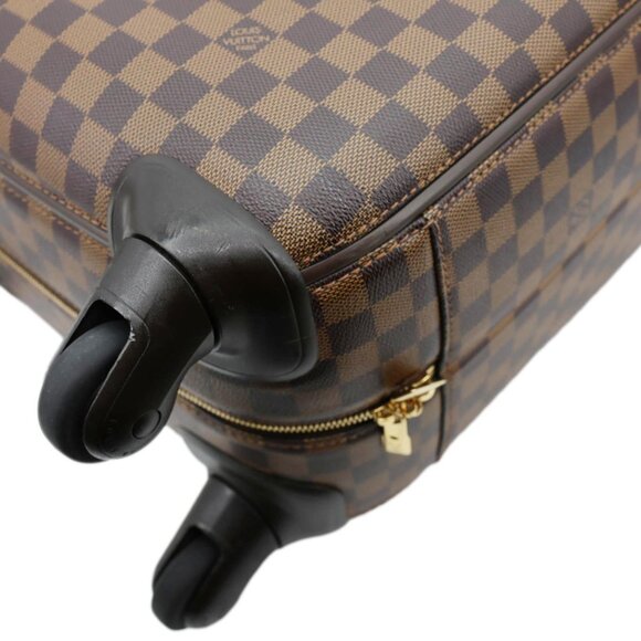 Louis Vuitton  Zephyr 55 Damier Ebene Rolling Suitcase Luggage Brown - Picture 9 of 15